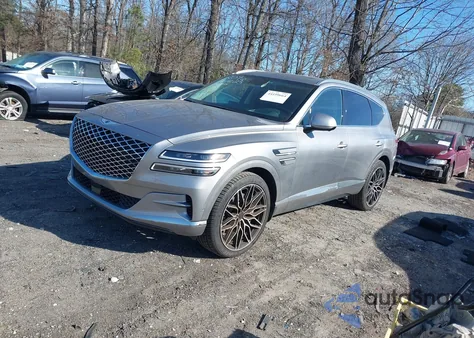 2022 Genesis Gv80 2.5T Awd из США, поврежденный, VIN KMUHBDSB2NU092096